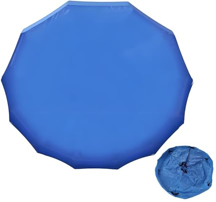 Abdeckung für Trampolin | Regen- und Windschutz robust für Trampolin | verstärkter Schutz gegen Wind und Wetter für Garten, Spielplatz im Winter und Regen