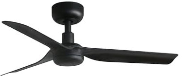 Faro Mini Punt Piccolo ventilatore da soffitto a 3 pale nero opaco Wiz Smart System