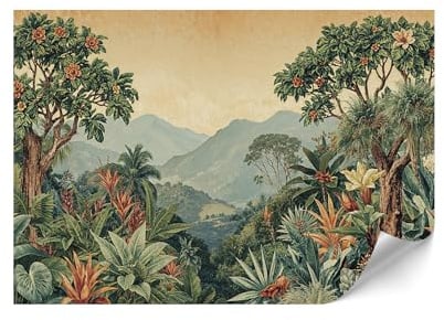 LUMASOUL Vlies Fototapete für Wohnzimmer 500x350 cm - Natur | Moderne Vliestapeten für Schlafzimmer Flur, Küche und Büro