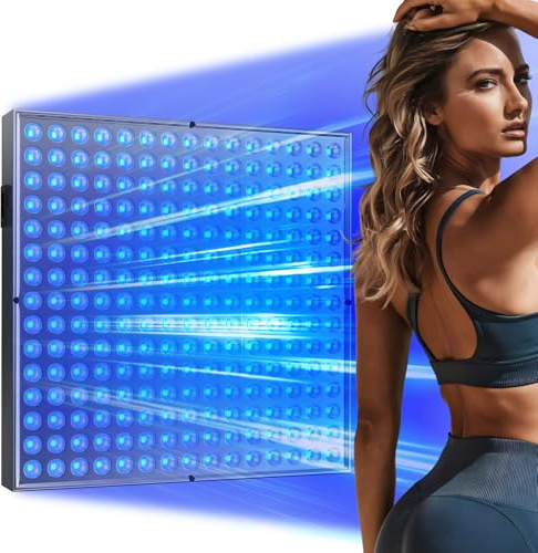 Jitesy Solarium für Zuhause,225PCS 460NM,Gesichtssolarium Seinstellbares Ständer Und Aufhängbare Haken,Gesichtsbräuner Solarium Für Zuhause Für Körper&Gesicht,Verschenken Self Tanning Drops*2
