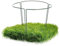COM-FOUR® 3x portafiori, supporto perenne per fiori (altezza: 35 cm) - supporto per rose, supporto per piante per viti, piante perenni, anello rotondo perenne per giardino, balcone, terrazza