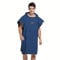 ele ELEOPTION Poncho Plage à Capuche, Peignoir de Bain, Serviette Natation, Poncho De Surf, Peignoir de Piscine Homme Femme Léger et à Séchage Rapide pour la Plage, Le Camping (Bleu Marine)