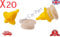 20x Door Panel Interior Trim Clips For Vivaro,Movano Primastar