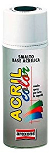 AREXONS Acrilcolor RAL 7043 GRIGIO TRAFFICO B 400 ml, Colore Acrilico, Smalto Spray per Superfici, Ottima Copertura, Colori Brillanti