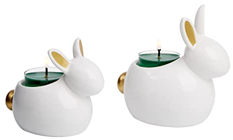 PartyLite Golden Bunny Ears Duo, für Brötchenhalter