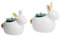 PartyLite Golden Bunny Ears Duo, für Brötchenhalter