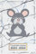 Tagesplaner 2023-2024: Maus, Tier | A5 (6x9) | Softcover | 1 Woche auf 2 Seiten | mit Monatsübersicht & Kontakttabelle | Terminkalender, Wochenplaner | Tiermotiv | qd1