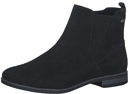 s.Oliver Damen Chelsea Boots zum Schlupfen Elegant, Schwarz (Black), 41 EU