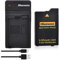 Hisewen 1500mAh PSP-S110 Akku und Ladegerät für Sony PSP3000 / PSP2000 Konsole, PSP-2001, PSP-3000, PSP-3001, PSP-3002, PSP-3004, PSP Slim, PSP Lite Konsole