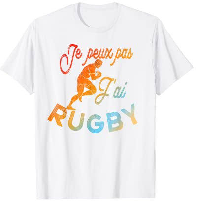 Je peux pas je ai Rugby Trikot Rugby Frankreich Rugby T-Shirt