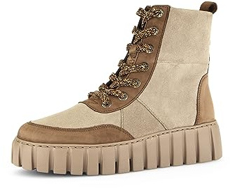 Gabor Damen Combat Boots, Frauen Stiefeletten,Wechselfußbett