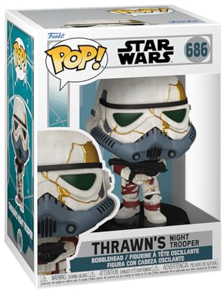 Funko Pop! Vinyl: Star Wars Ahsoka - Thrawn’s Night Trooper (Left) Figur de Vinyle à Collectionner - Spielzeug für Kinder und Erwachsene - Fans de Télévision