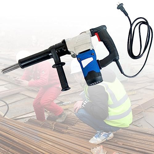 TAHALI Pistolet de dérouillage à Aiguille électrique 1100W, détartreur à Aiguille à Main, dérouilleur, décapant de Machine de Nettoyage, Nettoyeur de scories de soudage
