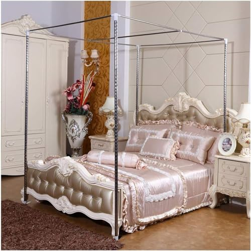 ULPro Betthimmel Bettgestell Pfosten Betthimmel Bettgestell Betthimmelrahmen Betthimmelrahmen Pfosten 4 Pfosten Betthimmelrahmen Betthimmel König Betthimmelrahmen,Twin