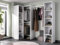 Vente-unique-Eckschrank - L 225 cm - Weiß - Ferdinand