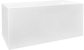 ELHO Vibes | MACETERO Rectangular | Color Blanco | 60CM x 29CM x 30CM Plantas DE Interior Y Exterior.