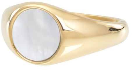 iXXXi FAME Ring LUNA ROUND gold 4 mm RingSize 17