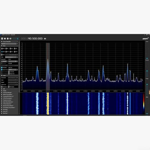 Efficient 70MHz to 6GHz Software Defined Radio Transceiver for Clear Signals