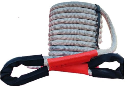 Corda Traino Auto, per KIA Sportage/Stonic/XCeed 15 tonnes 8 metres Cinghie resistenti funi di traino con ganci in acciaio attrezzatura Cinghia con Anello con Triplo Rinforzo