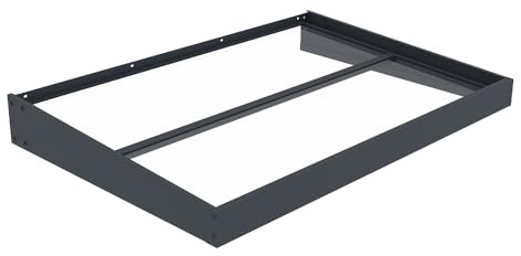 WESTMANN Vordach Carrie A 80x100x14cm Anthrazit Aluminium wetterfest | Das schraubenlose Verglasungssystem mit vorgeschnittenen Schiebepaneelen sorgt für eine besonders unkomplizierte Montage.