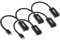 Kyper USKyper-424K 5 Pack 4k Mini DisplayPort to HDMI Adapter Mini DP Compatible for Thunderbolt MacBook Pro, MacBook Air, Mac mini, Microsoft Surface Pro 3/4 (5, Black)