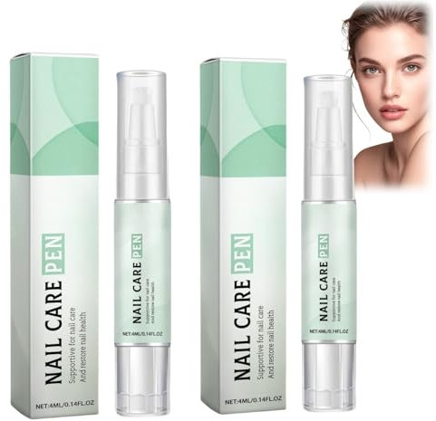 2PCS Nail Care Pen,Nail Revive Pen,Nail Growth P/en,Fungal Nail Treatment,Toe Nail Fungal Treatment,Anti Fungus Nail Strengthener,Nail Repair Essence,Nail Fungus Treatment for Toenail,Toenail Fungus