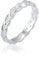 Elli Ring Damen Geflochten Unendlich Knoten Trend in 925 Sterling Silber