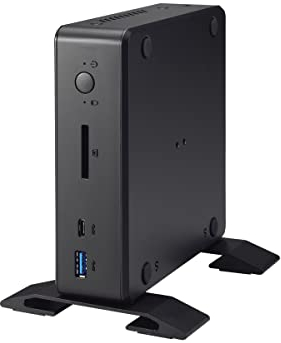 SHUTTLE XPC Nano NC1010BA - Mini PC - Celeron 4205U / 1,8 GHz ULV - RAM 4 Go - SSD 64 Go - UHD Graphics 610 - GigE - LAN Sans Fil: 802.11b/g/n - Win 10 Pro 64 Bit - Monitor: Aucun