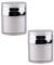 LALAFINA 2PCS 30ML Airless Pump Jars Airless Cosmetic Containers Refillable Lotion Jar Travel Lotion Dispenser for Creams Gels Lotions