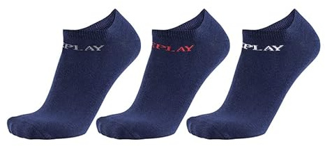 Replay Instep Socken Dark Blue/Logo Ass Colours 43/46