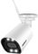 SANSCO Outdoor Wireless Security CCTV Bullet IP Camera, 3MP Wi-Fi Surveillance Camera with Full Color Night Vision, 2-Way Audio, Mic/Speaker/Alarm Siren, Add-on Camera 4CH/8CH NVR MD118 D118 V18