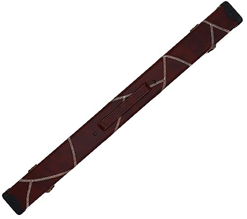 BILMAG Queuekoffer Arrow II – Billardkoffer für 1 Oberteil und 1 Unterteil, 86 cm, mit Kreidefach