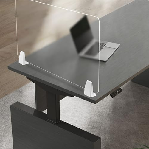 Schreibtischteiler Sichtschutzplatten Für Den Schreibtisch, 30 40 Cm Hohe Mattierte Tischteiler Für Bibliothek, Call Center, Büroschreibtische, Studentenschreibtische, Freistehende Tischtrennwand Aus