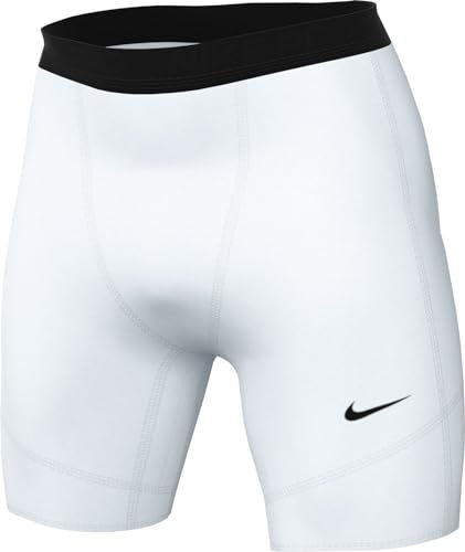 Nike Mid Thigh Length Tight M NP DF Short, White/Black, FB7958-100, L