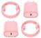 Essri Fast Charger for iPhone Charge Fast Charging, Compatible with iPhone 14 13 12 Pro/14 Plus/13 Pro Max/11/XS Max/XR, USB C to Lightning Cable 6FT with 20W USB C Rapid Charger Block-2Pack Pink