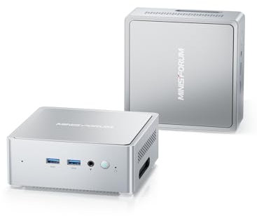 MINIS FORUM Mini PC NAB9 Plus Processeur Core i9-12900HK/i9-12900H jusqu'à 5,0 GHz, 14C/20T, 32GB DDR4 1TB SSD, OCuLink, HDMI/DP/USB4, Double LAN 2.5G Mini Ordinateur de Bureau, WiFi 6E, BT5.3