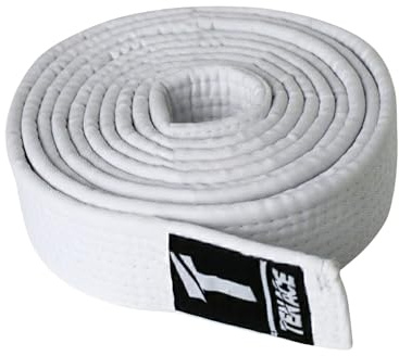 Cinturón BJJ, Jiu Jitsu (Blanco, A3)