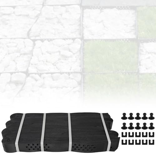 CPROSP 15m² Stabilisateur de Gravier 3 x 5 m, Grille de Protection | Pour Gazon; Grilles de Pelouse