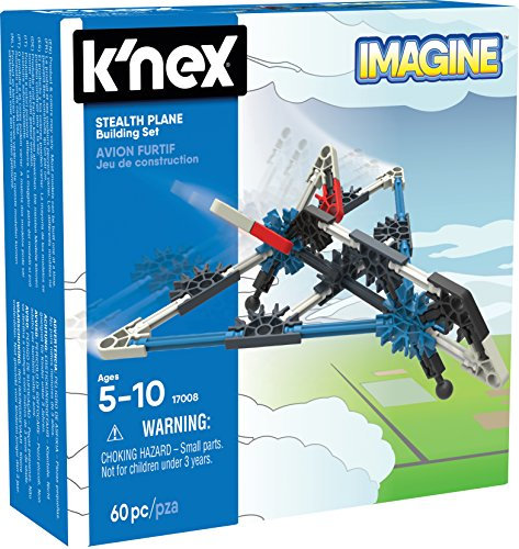 K'NEX Imagine stealth plane Baukasten, 60 Stücke