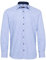 Eterna Long Sleeve Shirt Comfort FIT Twill Striped Blue/White