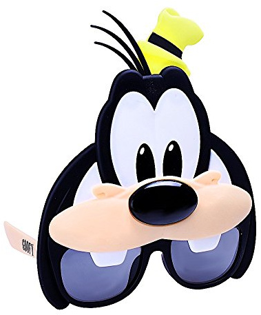 Sun-Staches Kostüm Sonnenbrille Goofy Party Favors UV400, Einheitsgröße (80596)