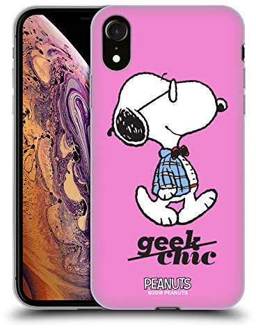Head Case Designs Officially Licensed Peanuts Joe Preppy The Many Faces Of Snoopy Gel Case [Military Grade Protection] Compatible With Apple iPhone XR
