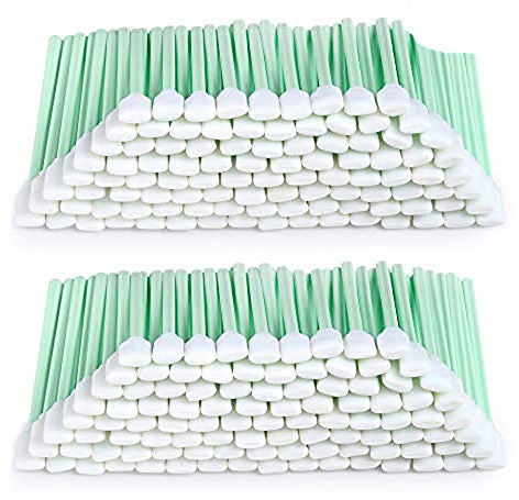 Lot de 200 bâtonnets de nettoyage carrés rectangulaires en mousse pour imprimante à jet d'encre Format solvant Roland