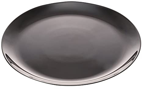 P0786- Assiette plate 27cm Diwali Noir Luminarc