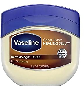 Vaseline Petroleum Jelly, Cocoa Butter 7.5 oz (Pack of 4)