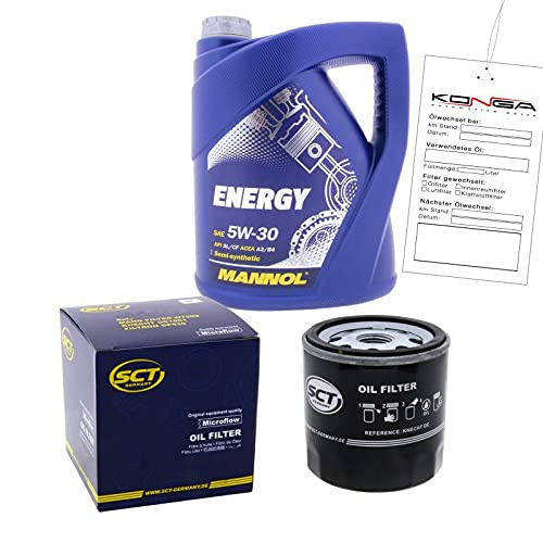 Inspektionskit MANNOL Energy 5W-30 für Hyundai Ix20 1.4 1.6 I30 Veloster Gdi