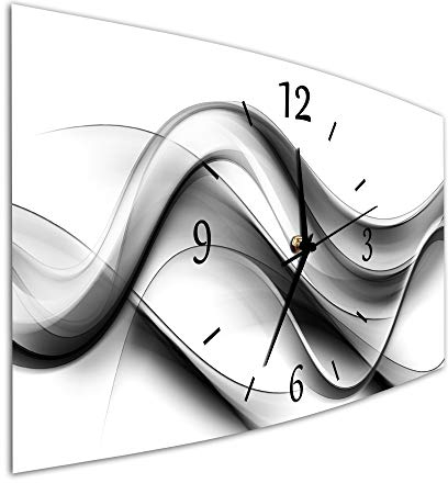 Bilder-Manufaktur BM Funk Quarz Quarzwanduhr Wanduhr Funkwanduhr Funkwanduhren Funkuhr Funkuhren kein Ticken lautlos geräuschlos leise ohne Tickgeräusche groß XXL MF3-9568-funk