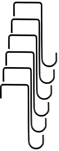 Selections 20cm Bracket Fence Panel Hooks (Pack of 6)