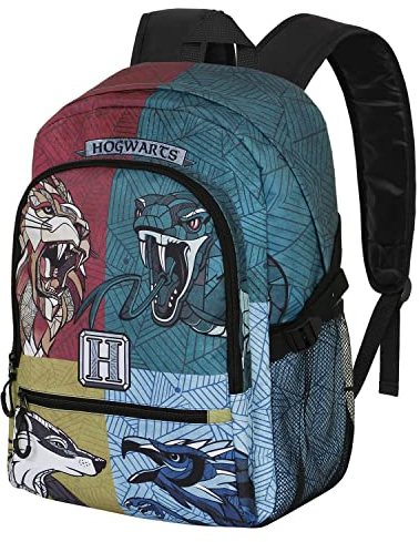 Harry Potter Magic Animals-Sac à Dos Fight Fan 2.0, Noir