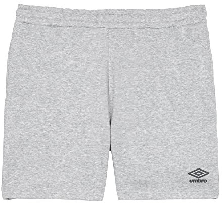 Umbro Short de Jogging Core, Gris, M Homme